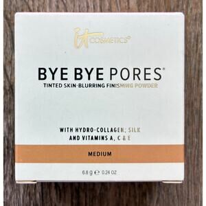 It Cosmetics Bye Bye Pores Tinted Skin-Blurring Finishing Powder Medium 0.24 oz